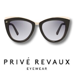 Privé Revaux THE JULIET SUNGLASSES Caviar Black